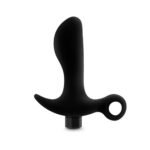 Anal Adventures- Platinum - Silicone Vibrating Prostate Massager 01 - Black - Image 4