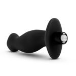 Anal Adventures- Platinum- Silicone Vibrating Prostate Massager 02-Black - Image 3