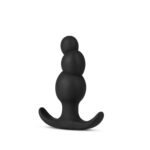 Anal Adventures Platinum - Stacked Plug - Black - Image 3