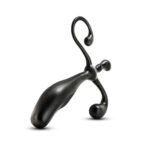 Anal Adventures Prostate Stimulator – Black, Body-Safe ABS Plastic - Image 4