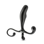 Anal Adventures Prostate Stimulator – Black, Body-Safe ABS Plastic - Image 6