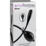 Anal Fantasy Collection Inflatable Silicone Ass Expander - Black