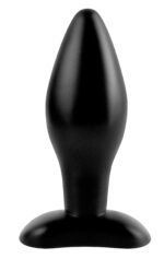 Anal Fantasy Collection Medium Silicone Plug - Black - Image 3