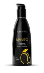Wicked Aqua Mango Flavored Water-Based Personal Lubricant – 2 fl oz