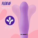 Aria - Exciting Af 2.0 - Rechargeable Vibe - Indigo - Image 3