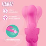 Aria - Naughty Af 2.0 - Rechargeable Vibe - Plum - Image 3