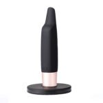 Aspen 15-Function Rechargeable Wireless Flickering Tip Vibrator – Black - Image 2