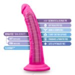 Au Naturel - Bold - Jack - 7 Inch Dildo - Pink - Image 2