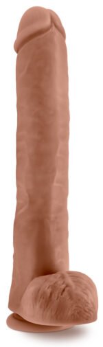 Au Naturel - Daddy - 14 Inch Dildo - Mocha - Image 5