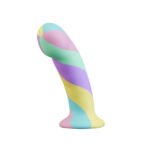 Avant Daydream Curved Silicone Anal Plug – Pastel Multi - Image 2