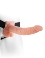 Fetish Fantasy Series 9 Inch Hollow Strap-on With Balls - Flesh - Image 5