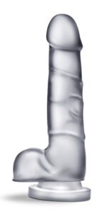 Blush B Yours Diamond Quartz Clear Phthalate-Free Dildo with Suction Cup Base - Image 5