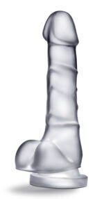 Blush B Yours Diamond Quartz Clear Phthalate-Free Dildo with Suction Cup Base - Image 6