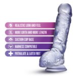 Blush B Yours Plus Hearty N Hefty Clear Dildo - Image 2