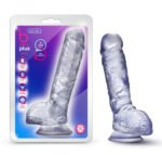 Blush B Yours Plus Hearty N Hefty Clear Dildo - Image 4