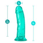 B Yours Plus Roar n' Ride Dildo – Teal - Image 3