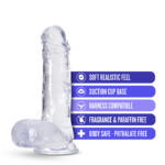 B Yours Plus Rock N Roll Clear Dildo – TPE, Suction Cup, Harness Compatible - Image 5