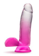 B Yours - Sugar Magnolia - 7 Inch Dildo - Fuchsia - Image 5