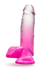 B Yours - Sugar Magnolia - 7 Inch Dildo - Fuchsia - Image 6