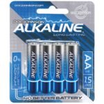 Doc Johnson Alkaline Batteries - AA - 4 Pack