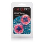 Island Rings Double Stacker Cock Ring – Pink - Image 2