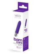 Bam Mini Rechargeable Bullet Vibe - Indigo - Image 2