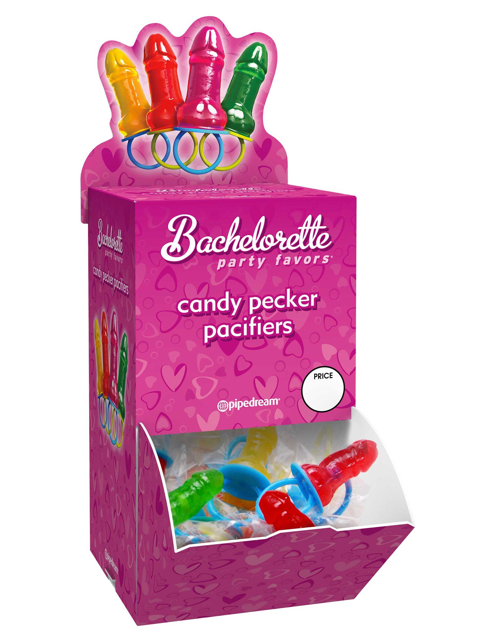 bachelorette-party-favors-candy-pecker-pacifier-48-pieces-display Bachelorette Party Favors Candy Pecker Pacifier 48 Pieces Display - Image 1