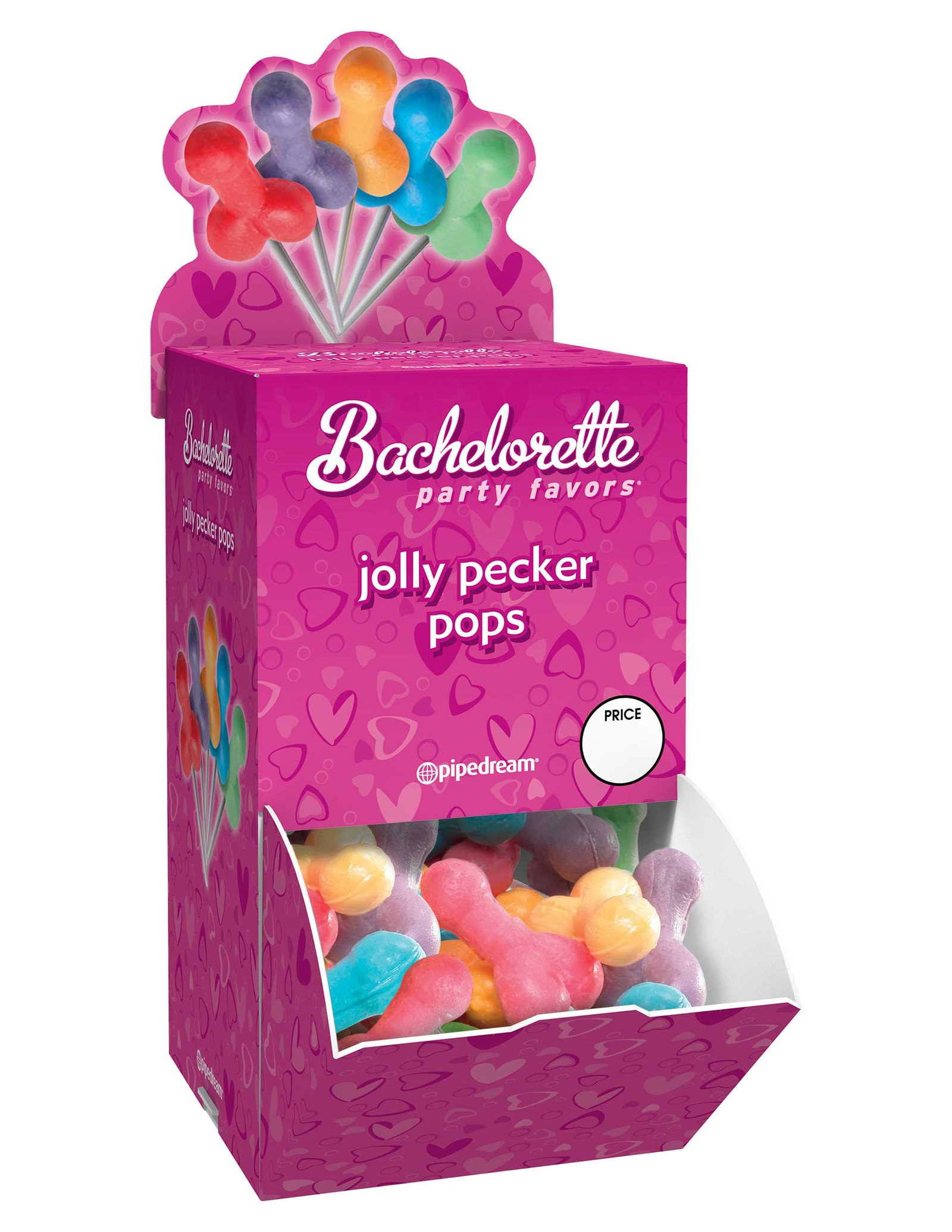 bachelorette-party-favors-jolly-pecker-pops-50-piece-display-box Bachelorette Party Favors - Jolly Pecker Pops - 50 Piece Display Box - Image 1