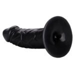 Bashful Back End Chubby Anal Plug – Black, Phthalate-Free - Image 4