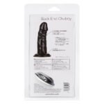 Bashful Back End Chubby Anal Plug – Black, Phthalate-Free - Image 6