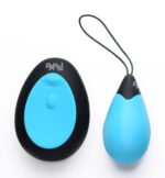 Bang 10x Silicone Vibrating Egg with Wireless Remote – Blue