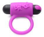 Bang Couple's Kit Vibrating Ring and Finger Sleeve Set with Blindfold – Purple - Image 3
