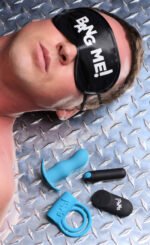 Bang Duo Blast Kit Rechargeable Vibrating Anal Plug and Cock Ring Set with Bullet Vibe – Blue - Image 5