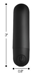 Bang Vibrating Bullet with Wireless Remote Control – Black - Image 4
