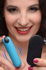 Bang Vibrating Bullet with Wireless Remote Control – Blue