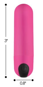 Bang Vibrating Bullet with Wireless Remote Control – Pink - Image 3