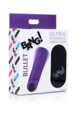 Bang Vibrating Bullet with Wireless Remote Control – Purple - Image 2