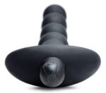 Bang - Vibrating Silicone Anal Beads and Remote Black - Image 2