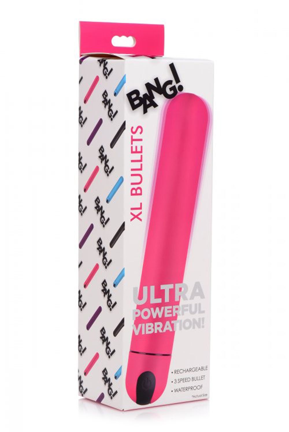 bang-xl-bullet-vibrator-pink Bang XL Bullet Vibrator - Pink - Image 1