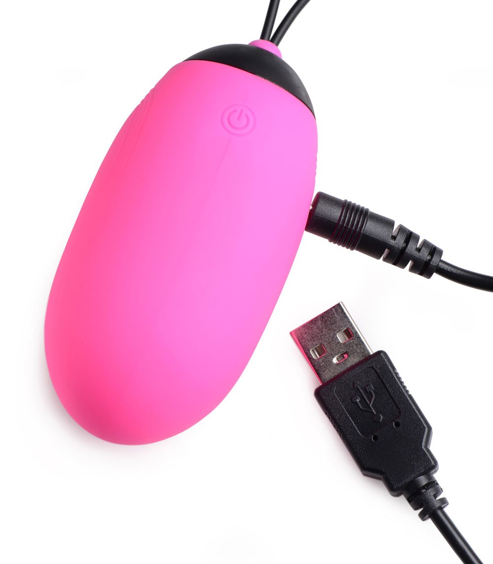 bang-xl-silicone-vibrating-egg-pink Bang XL Silicone Vibrating Egg - Pink - Image 1