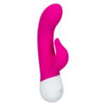 Basic Essentials Rechargeable Dual Pleaser Vibrator – Pink - Image 3