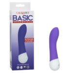 Basic Essentials Rechargeable G Vibrator – Purple - Image 2