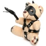 BDSM Teddy Bear Keychain – Light Peach - Image 4