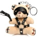 BDSM Teddy Bear Keychain – Light Peach - Image 8