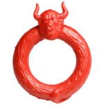 Beast Mode Silicone Cock Ring – Red - Image 8