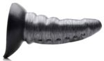 Beastly Tapered Bumpy Silicone Dildo – Silver - Image 7