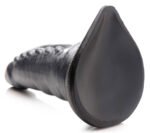 Beastly Tapered Bumpy Silicone Dildo – Silver - Image 8