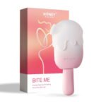 Bite Me Cream Pop Stimulator - Pink - Image 6