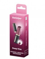 Deep Kiss Rechargeable Air Pulse Vibrator – Burgundy
