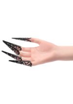 Black Sensory Fingertips – Nickel-Free Metal Finger Cots, Set of 5 - Image 3